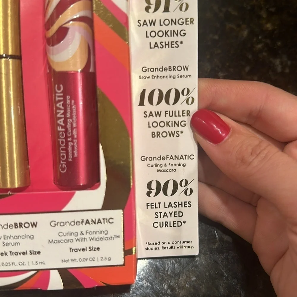 🤩 GRANDE COSMETICS Lash & Brow Besties Set NIB 🎁 $87